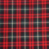 Tartan xadrez vermelho