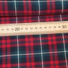 Tartan xadrez vermelho