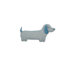 Cão Azul - Aplicação Termocolante