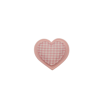 Coração Rosa - Aplicação