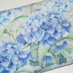   
                                    Loneta Flores Azul
                              