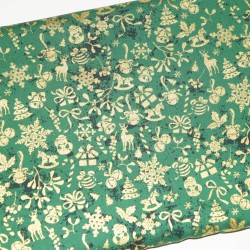   
                                    Tecido de Sinos em Verde
                              