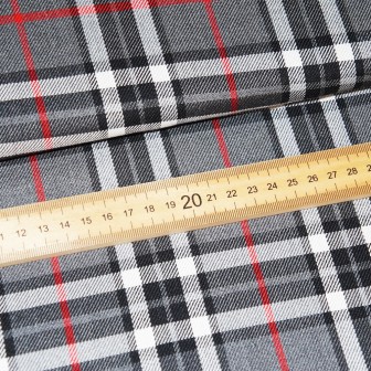Tartan Xadrez Cinzento