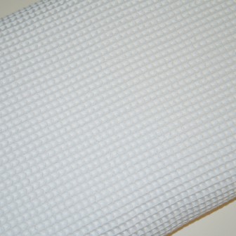 Tecido piquet waffle branco