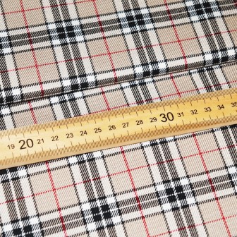 Tartan Xadrez Creme